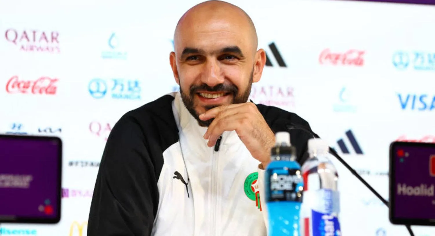 وليد الركراكي (رويترز)