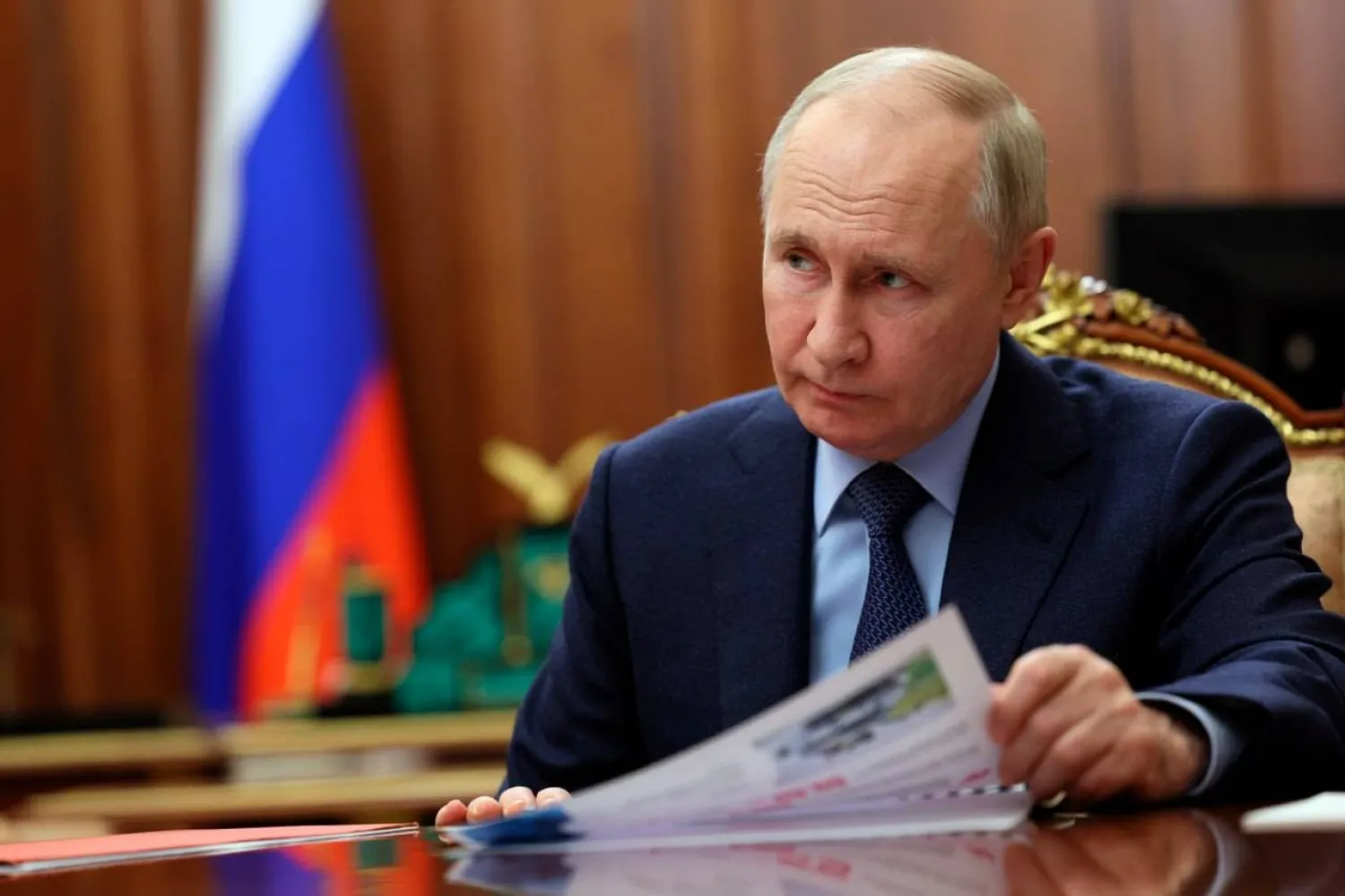 الرئيس الروسي فلاديمير بوتين (الكرملين عبر «تلغرام»)