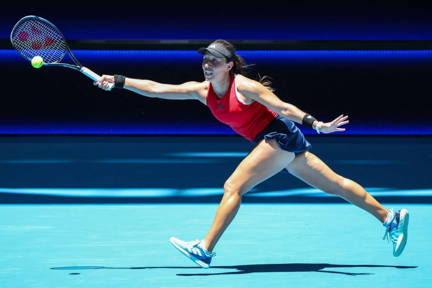 الأميركية جيسيكا بيغولا (أ.ف.ب)