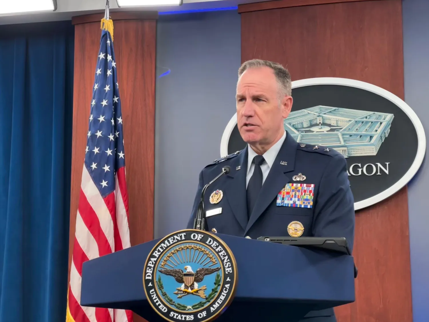 Pentagon sözcüsü Tuğgeneral Patrick Ryder (AA)