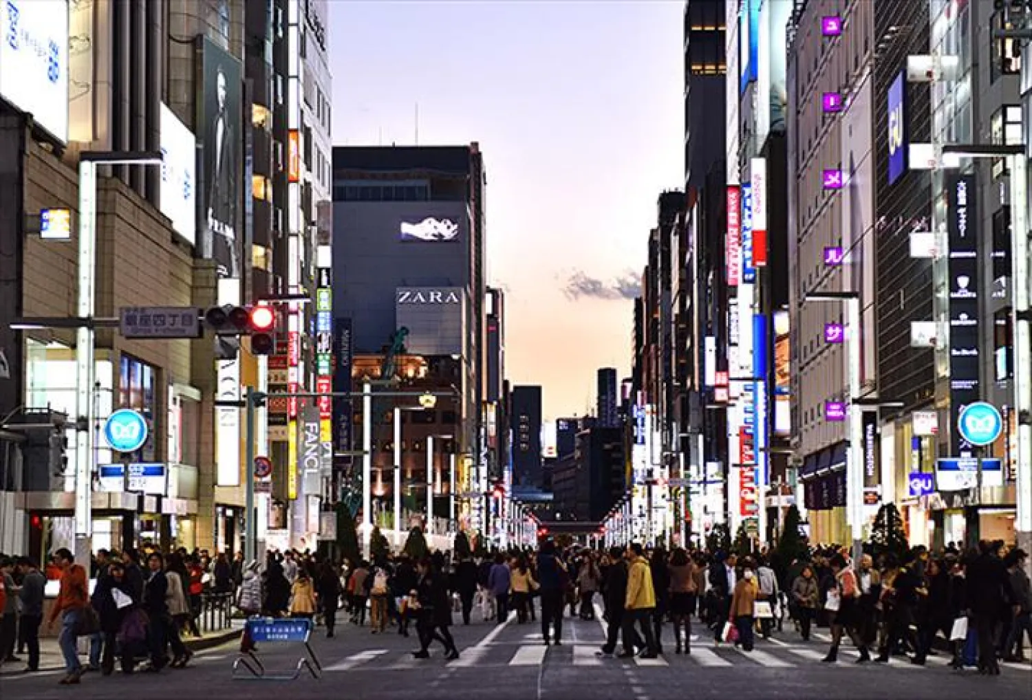 Tokyo şehrinden bir kare (AA)