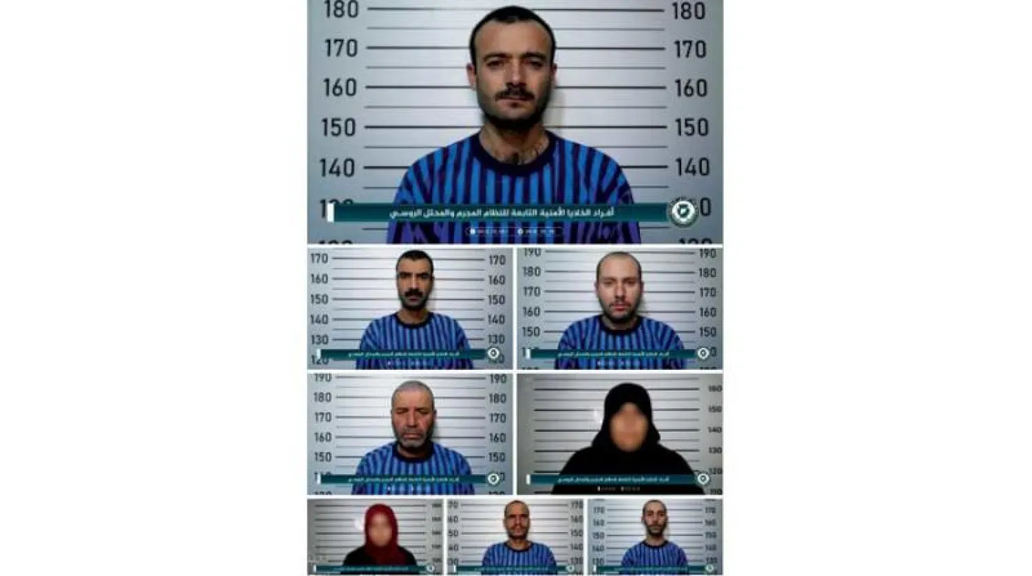 اعضاء الخلية المعتقلة في إدلب (مواقع المعارضة)