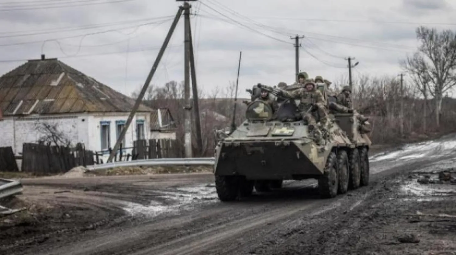 Ukrayna kuvvetleri Donetsk'te (Reuters)
