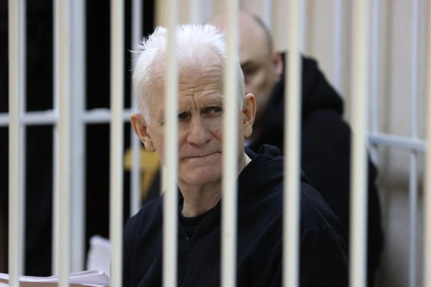Bialiatski, Viasna İnsan Hakları Merkezi'nin kurucularından biri (Belta/AFP)

