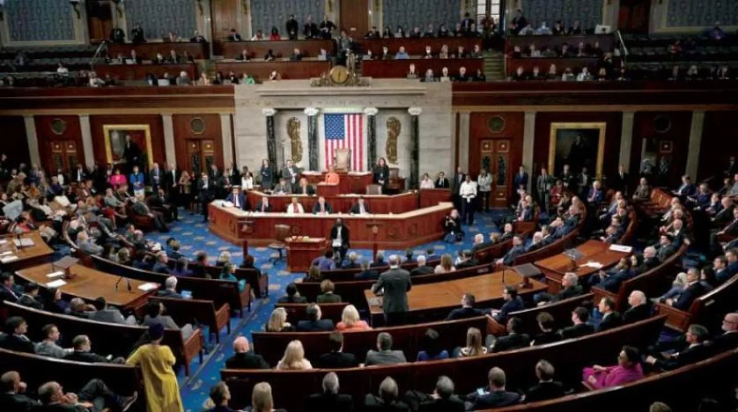 Part of a voting session in the US House of Representatives, Thursday (AFP)