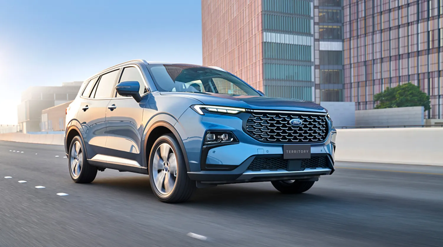 فورد تيريتوري الجديدة كلياً مجهزة بأحدث التقنيات لتوفر الراحة والسهولة والأمان