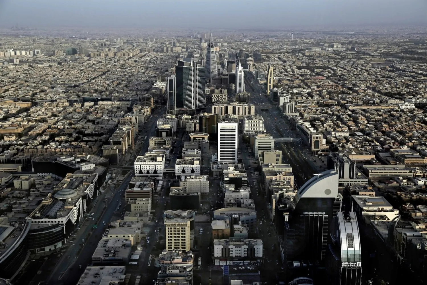 This June 23, 2018, photo shows a general view of Riyadh, Saudi Arabia. (AP Photo/Nariman El-Mofty)