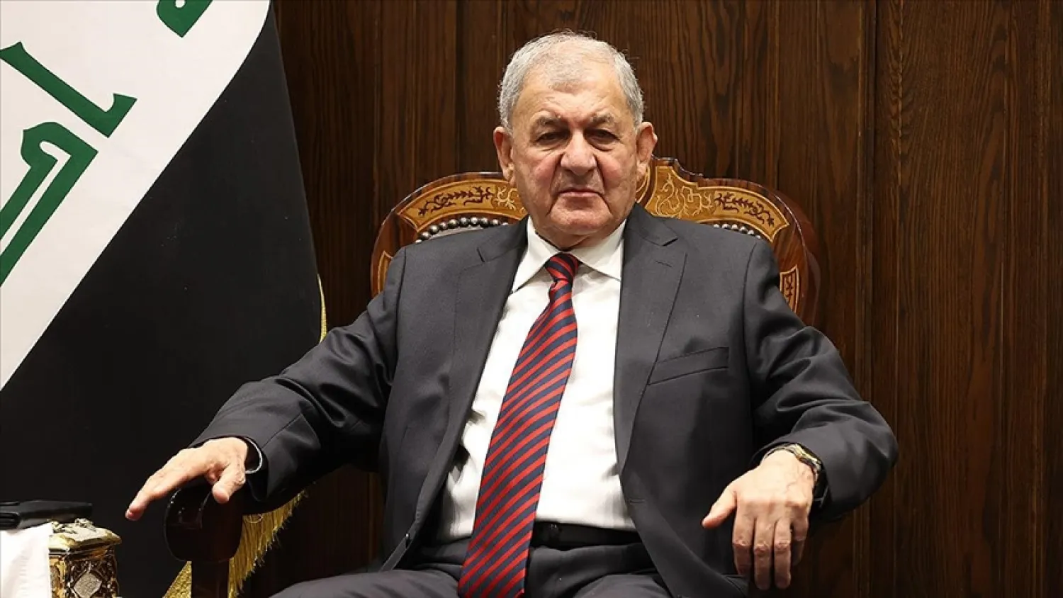 Irak Cumhurbaşkanı Abdullatif Reşid (AA)
