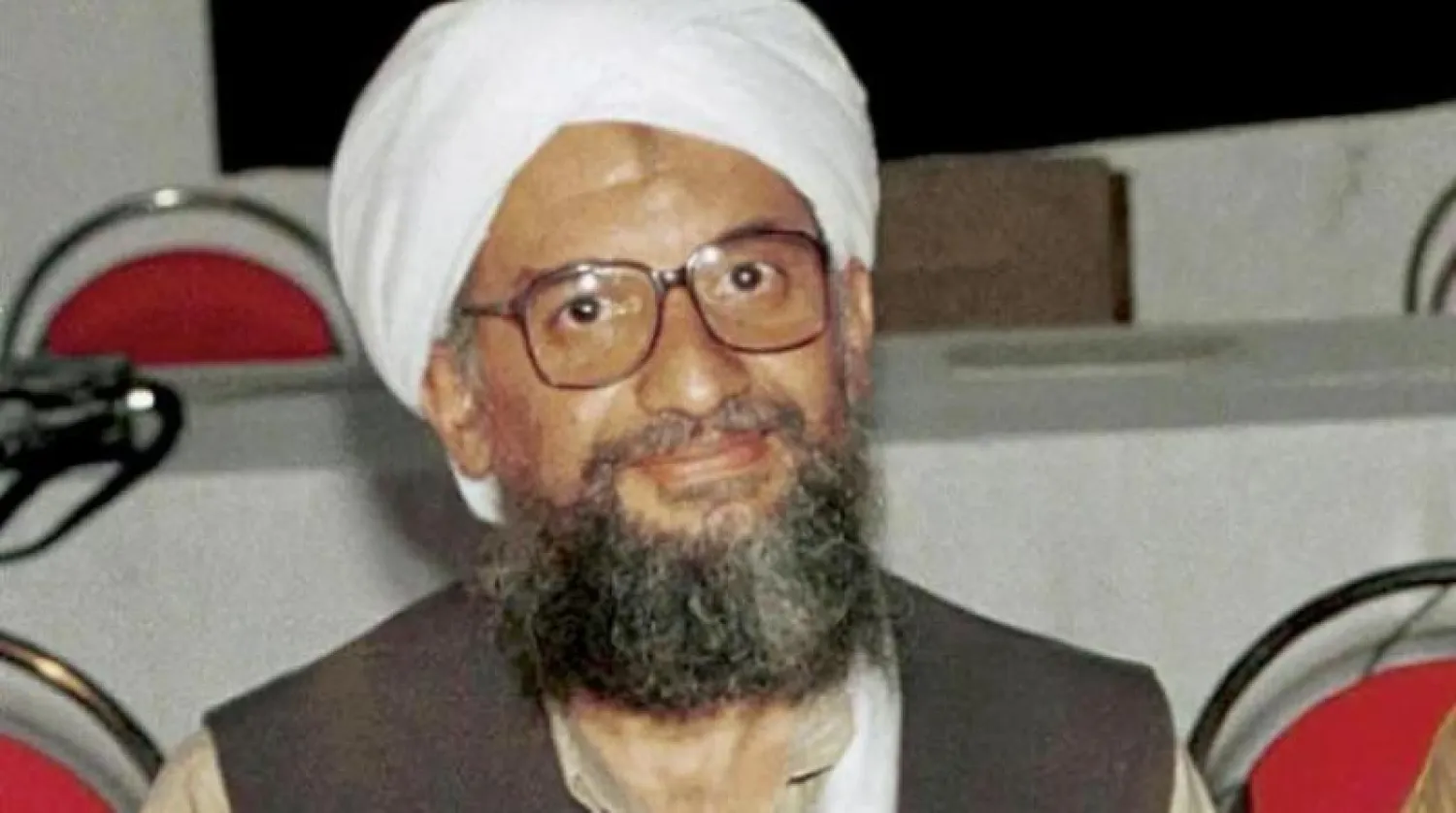 أيمن الظواهري زعيم التنظيم الذي قتًل نهاية يوليو الماضي في كابل (أ.ب)