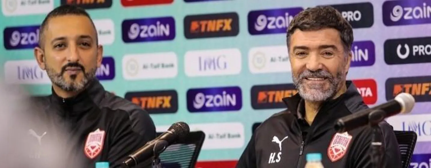 سوزا خلال المؤتمر الصحافي اليوم قبل مواجهة الكويت (موقع كأس الخليج)