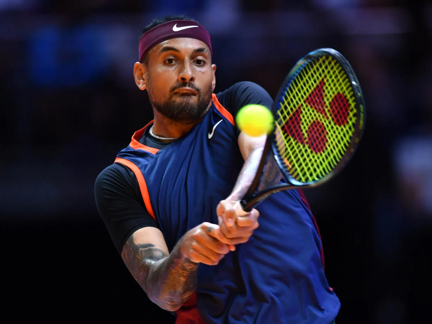 Nick Kyrgios has become part-owner of an Australian basketball team. Ryan LIM / AFP
