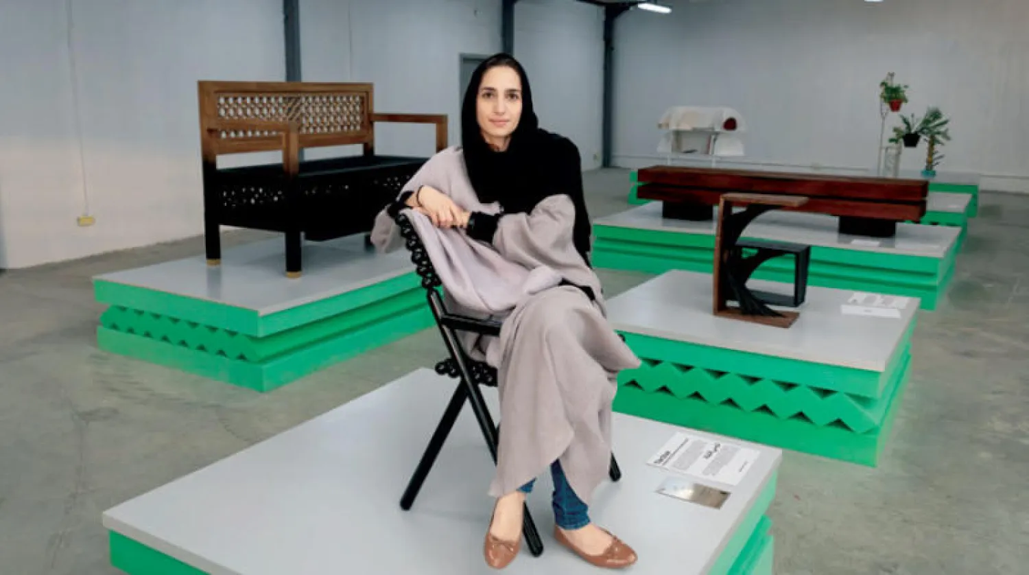 مديرة المهرجان السعودي للتصميم بسمة بوظو