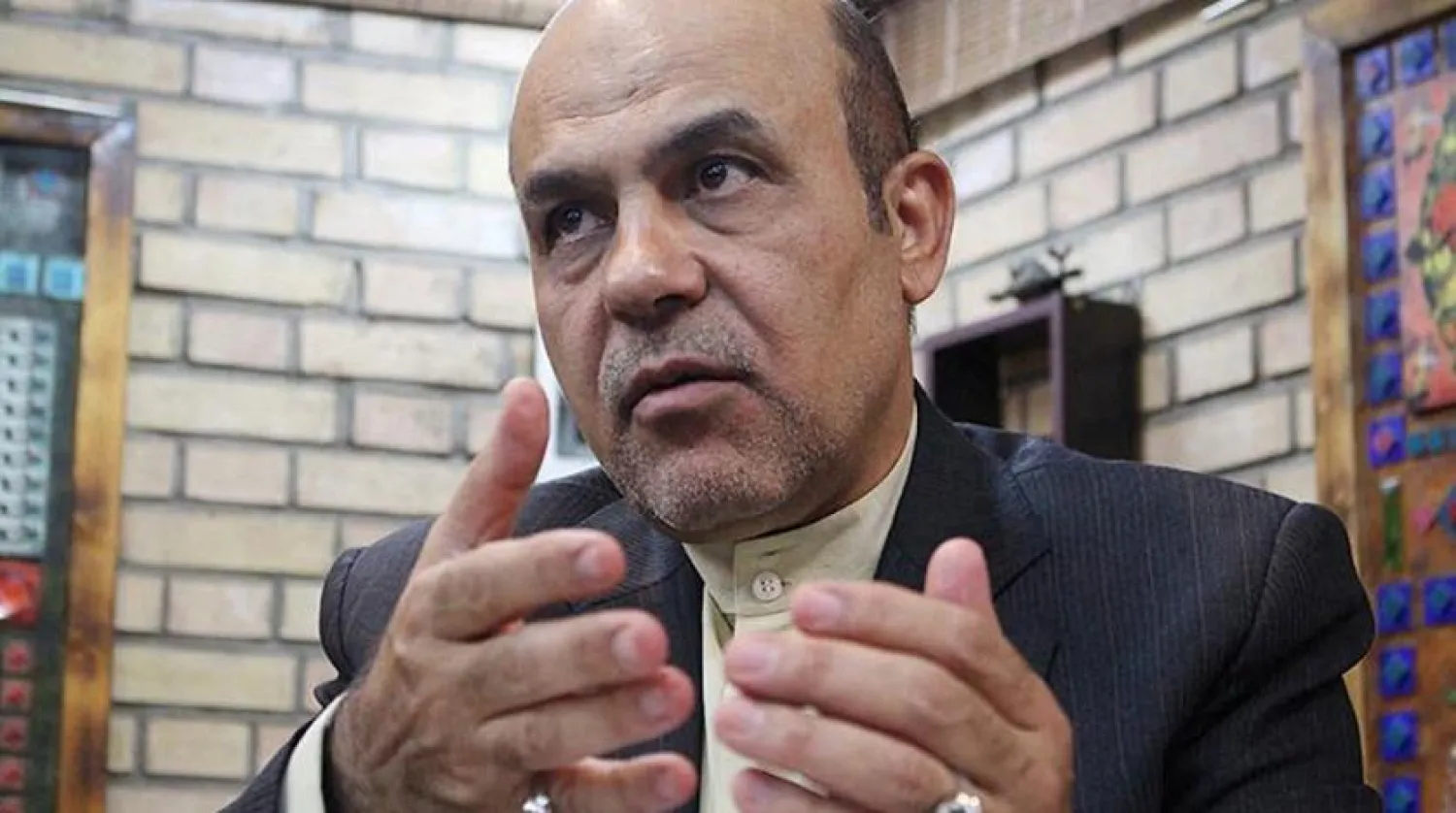 Alireza Akbari, Iran's former deputy defense minister, speaks during an interview with Khabaronline in Tehran, Iran, in this undated picture obtained on January 12, 2023. Khabaronline/WANA (West Asia News Agency)/Handout via Reuters