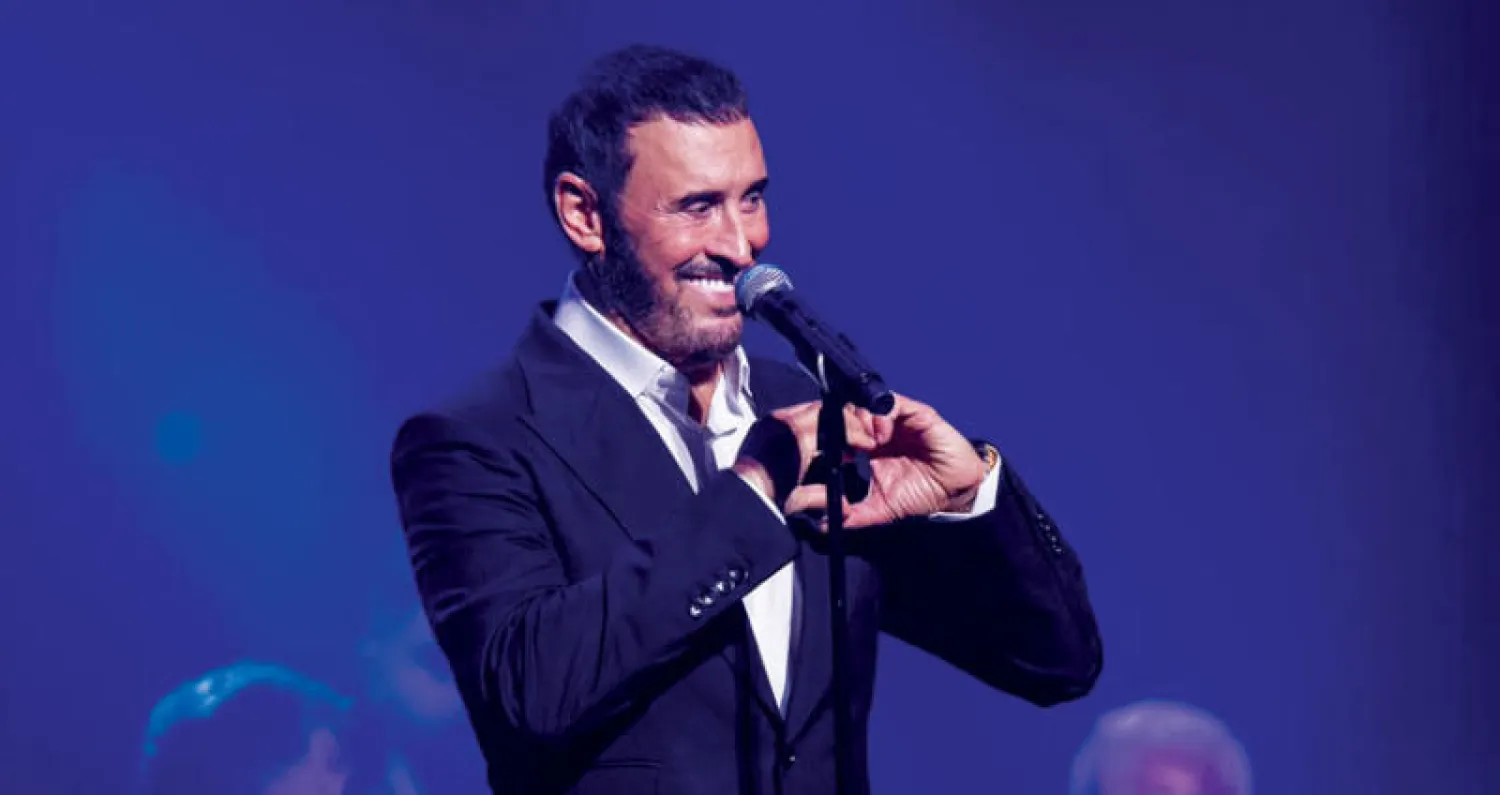 قدم الساهر مقطوعات من أغانيه الخالدة للجمهور