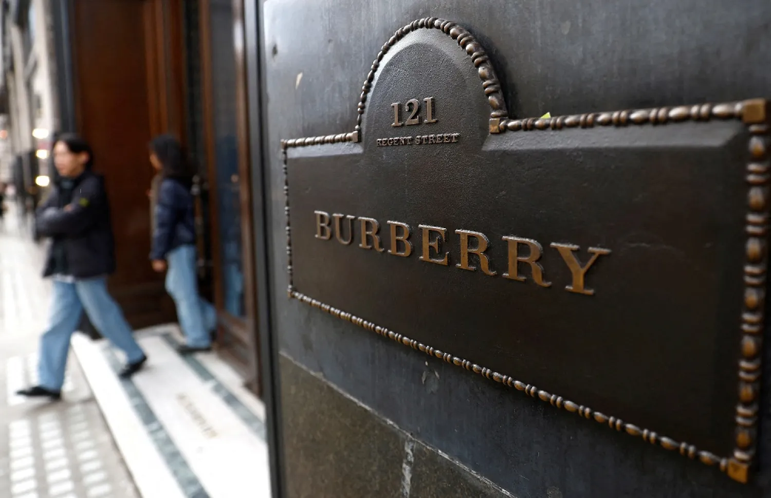 A Burberry store is seen in London, Britain, January 16, 2023. (Reuters)