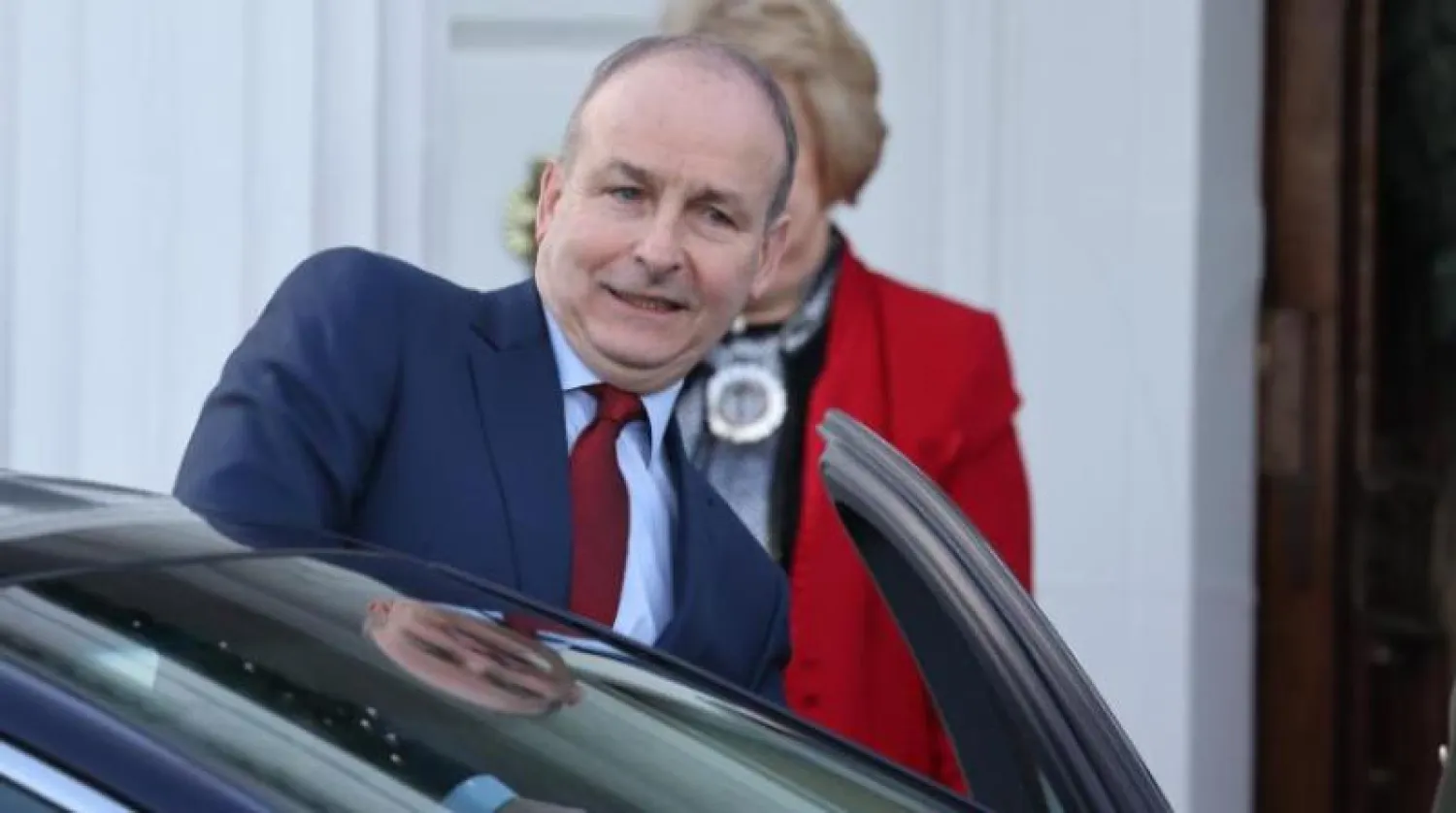 وزير الخارجية الآيرلندي مايكل مارتن (د.ب.أ)