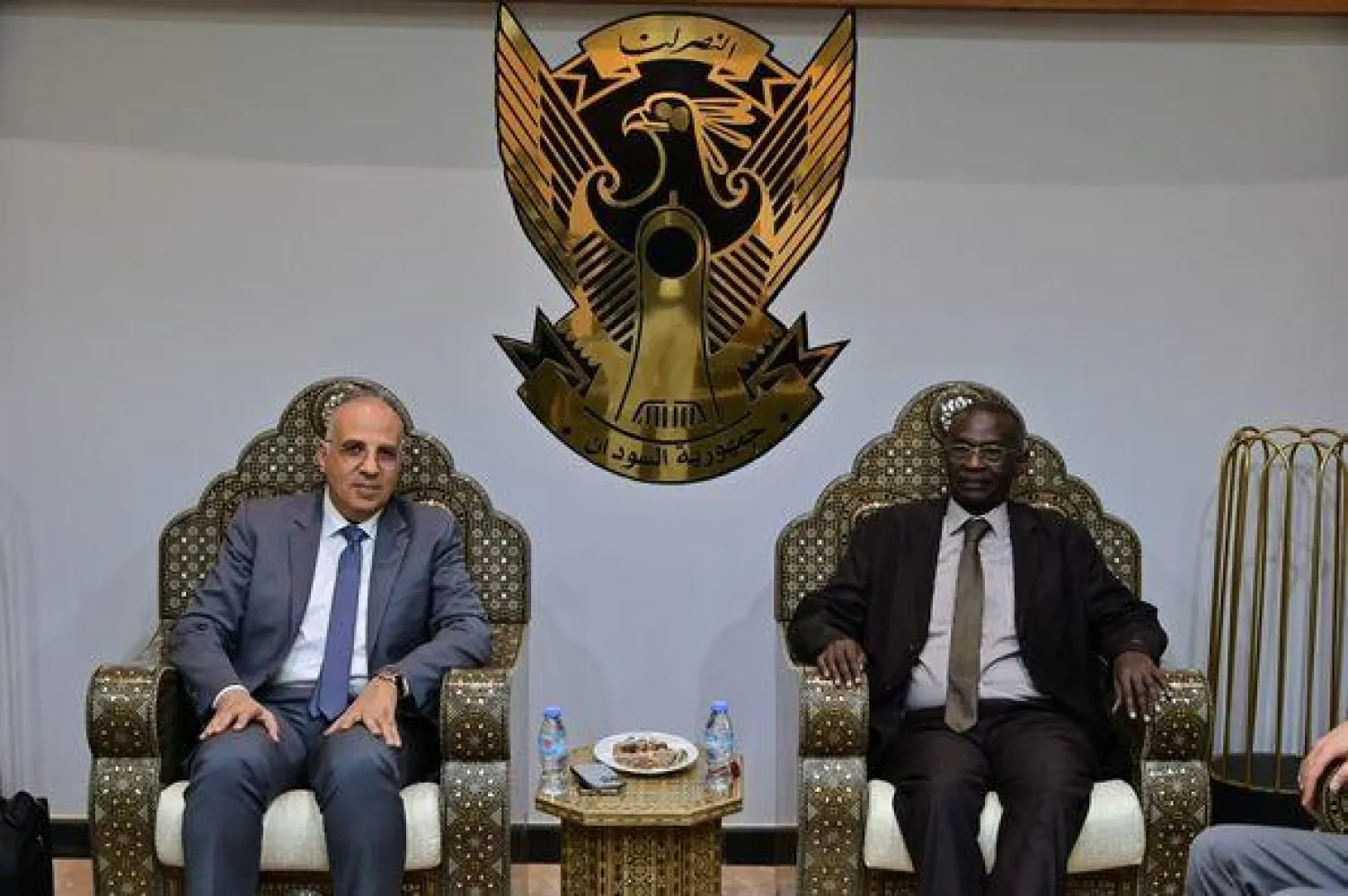 وزيرا الري المصري ونظيره السوداني يلتقيان في الخرطوم (وزارة الموارد المائية والري بمصر)