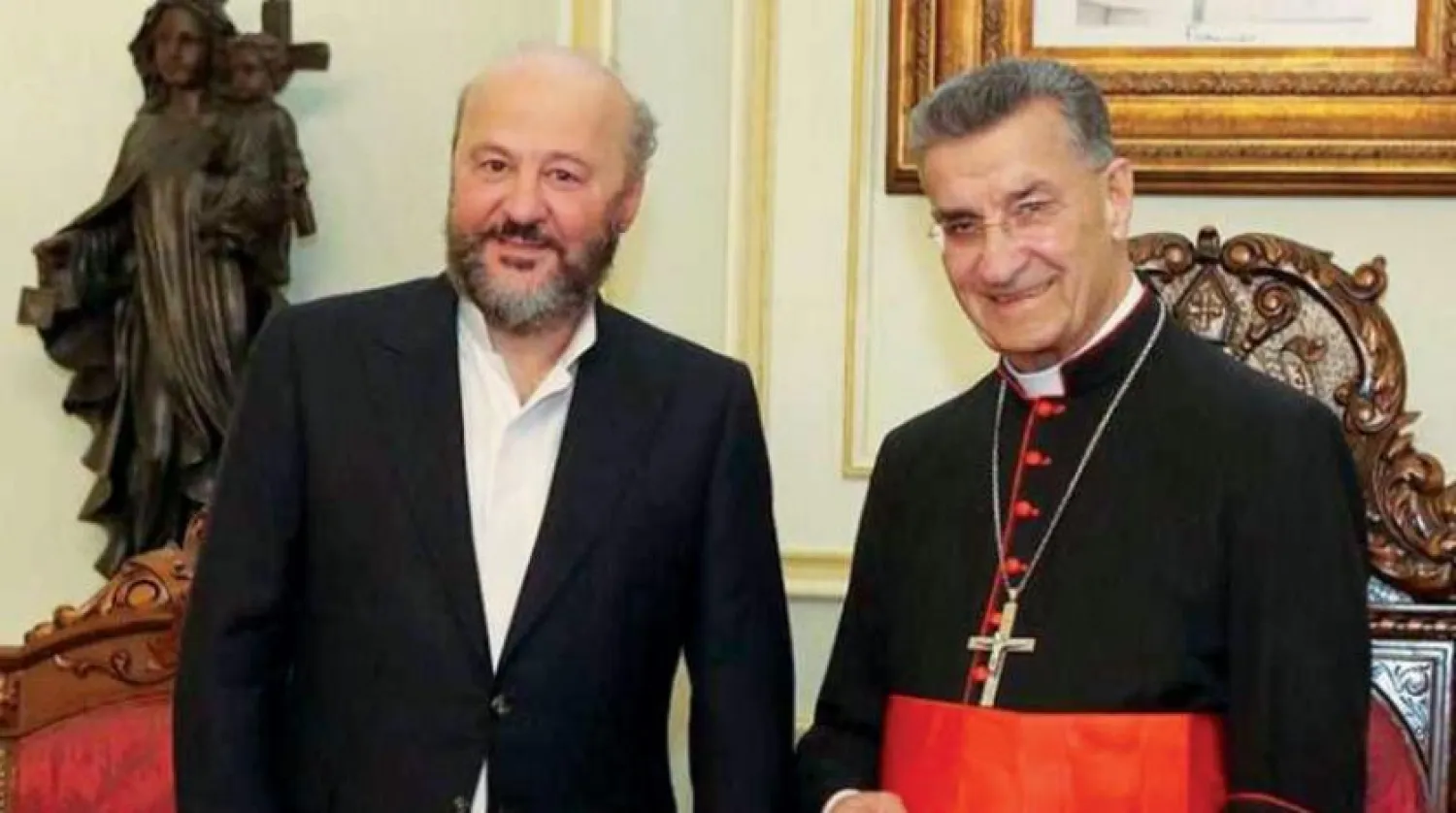 Lebanon’s Maronite Patriarch Beshara Al-Rahi received on Monday LF deputy Melhem Riachi (NNA)

