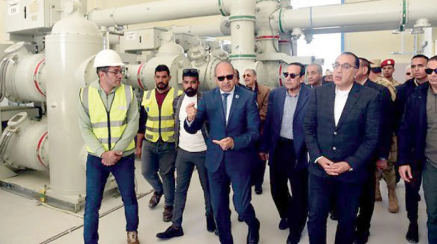 مدبولي يتفقد مشروعات في العريش والشيخ زويد (الحكومة المصرية)