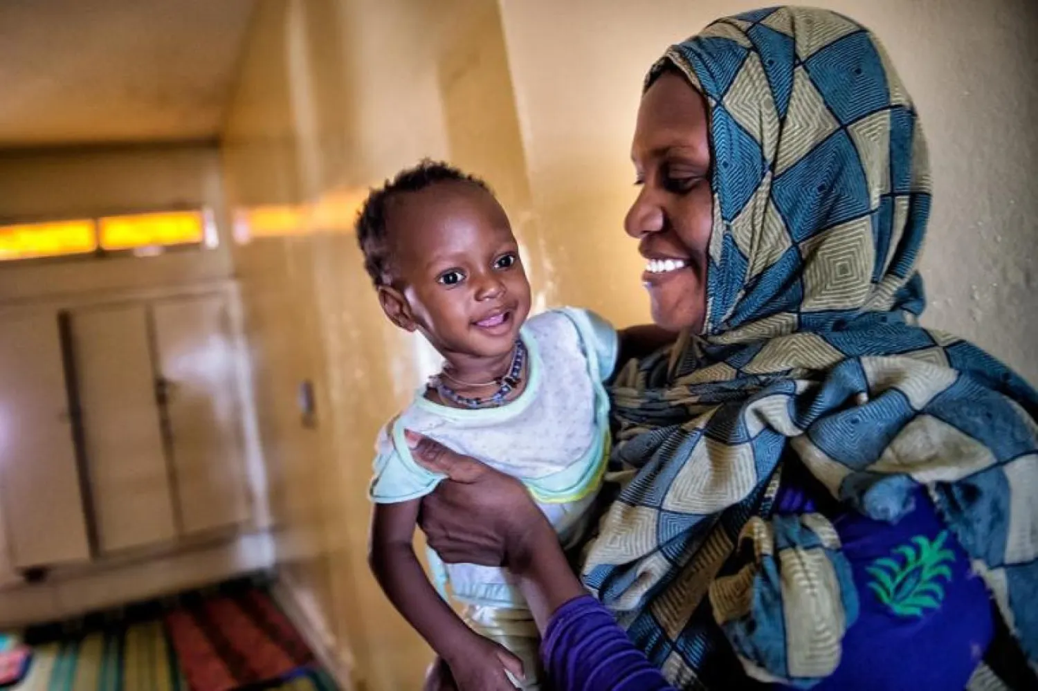 Çocuklarda yetersiz beslenme ve gelişim geriliği oranının yüksek olması Moritanyalı annelerin endişesini artırıyor / Fotoğraf: UNICEF

