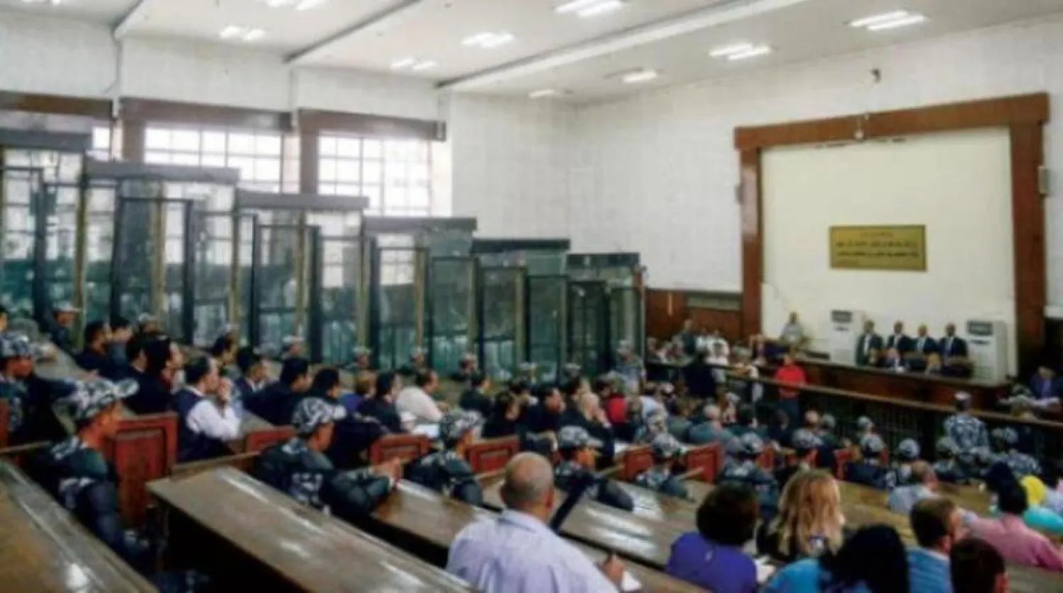 محاكمة عناصر من «الإخوان» في القاهرة يوليو 2018 (أ.ف.ب)