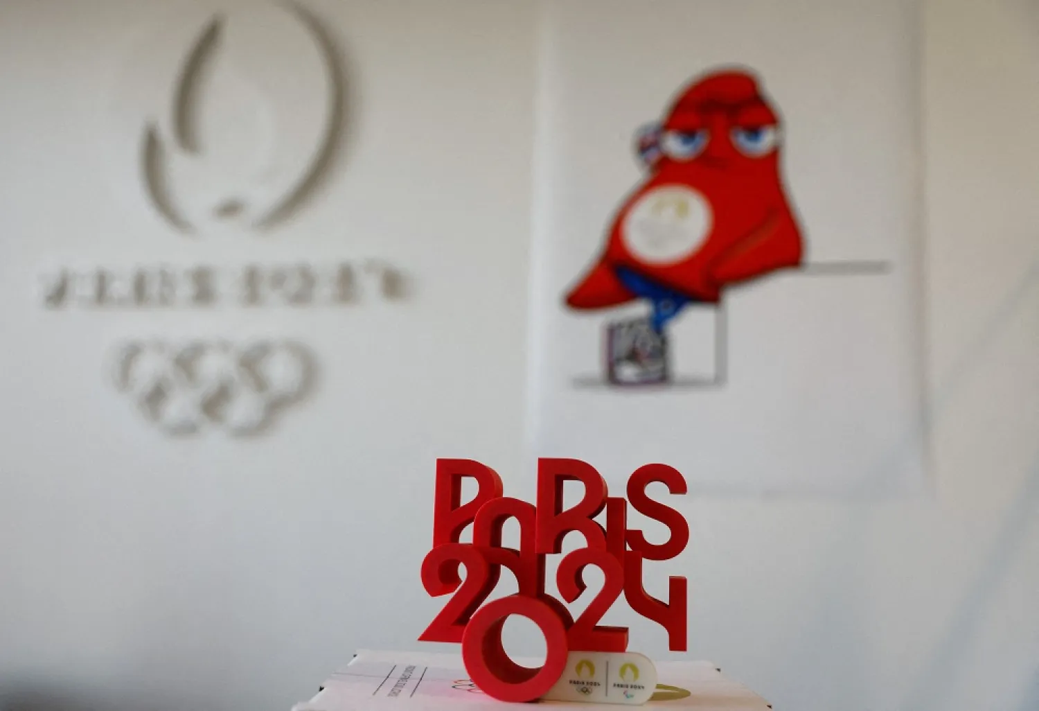 Paris 2024 Olympics - Official mascots of Paris 2024 Olympics unveiled - Olympic Committee Head Quarters, Saint-Denis, France - November 11, 2022. (Reuters)
