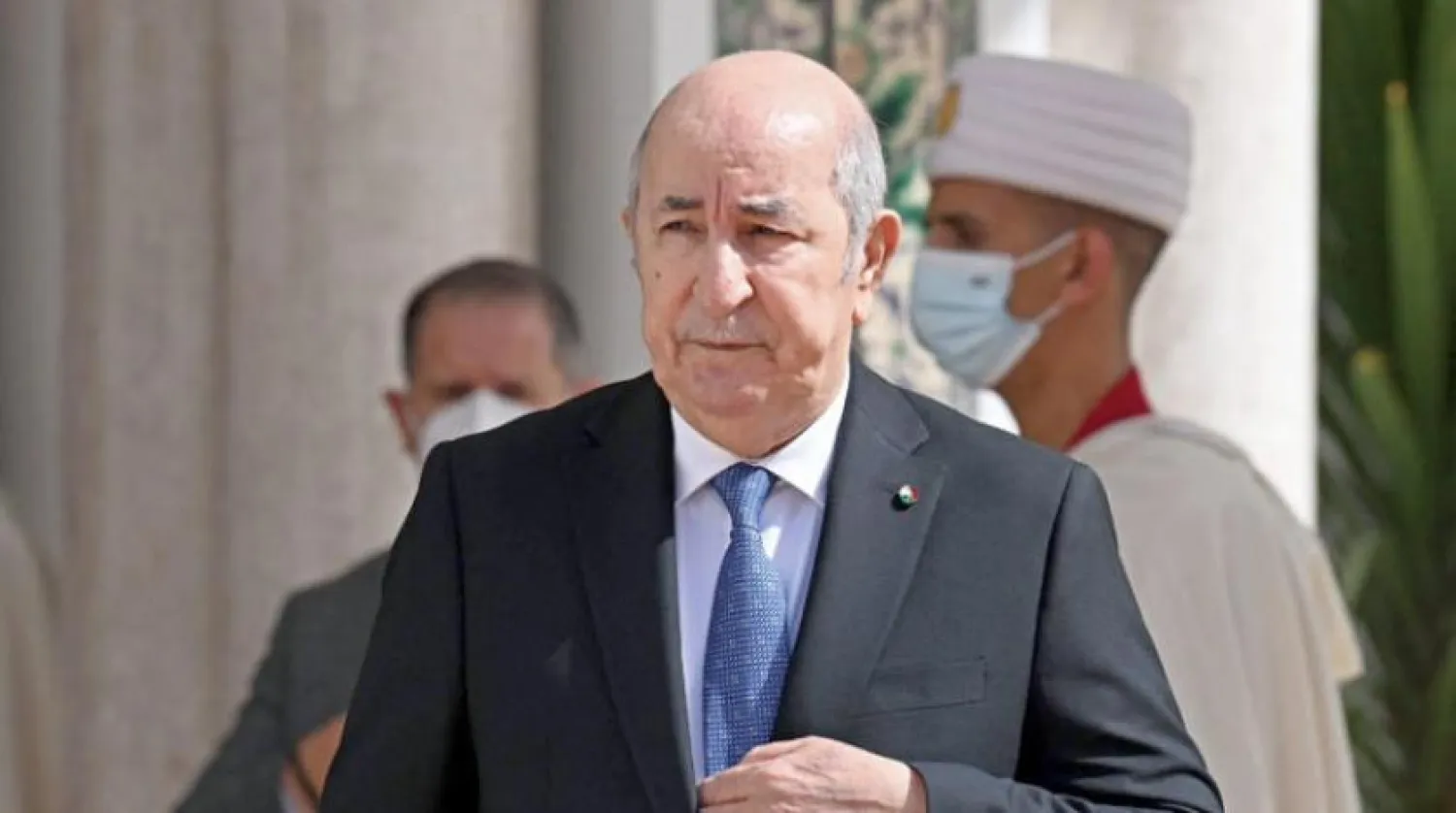 Cezayir Cumhurbaşkanı Abdulmecid Tebbun yolsuzluğa ve buna bulaşanlara karşı savaş ilan etti. (AFP)