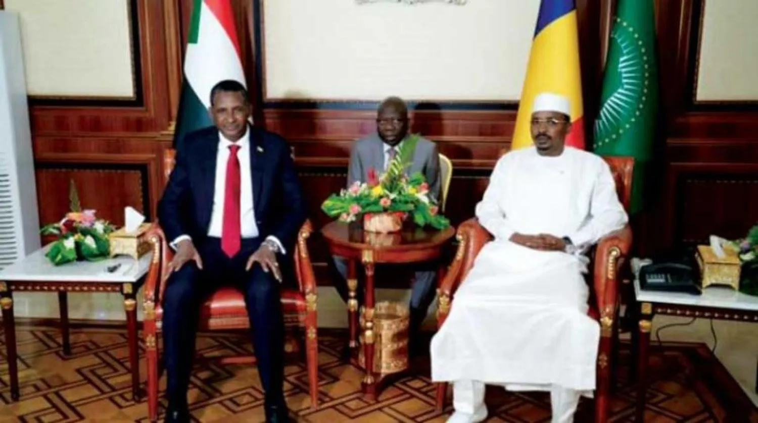 Muhammed Hamdan Daklu (solda) ve İdris Debi (ağda) dün bir araya geldi.