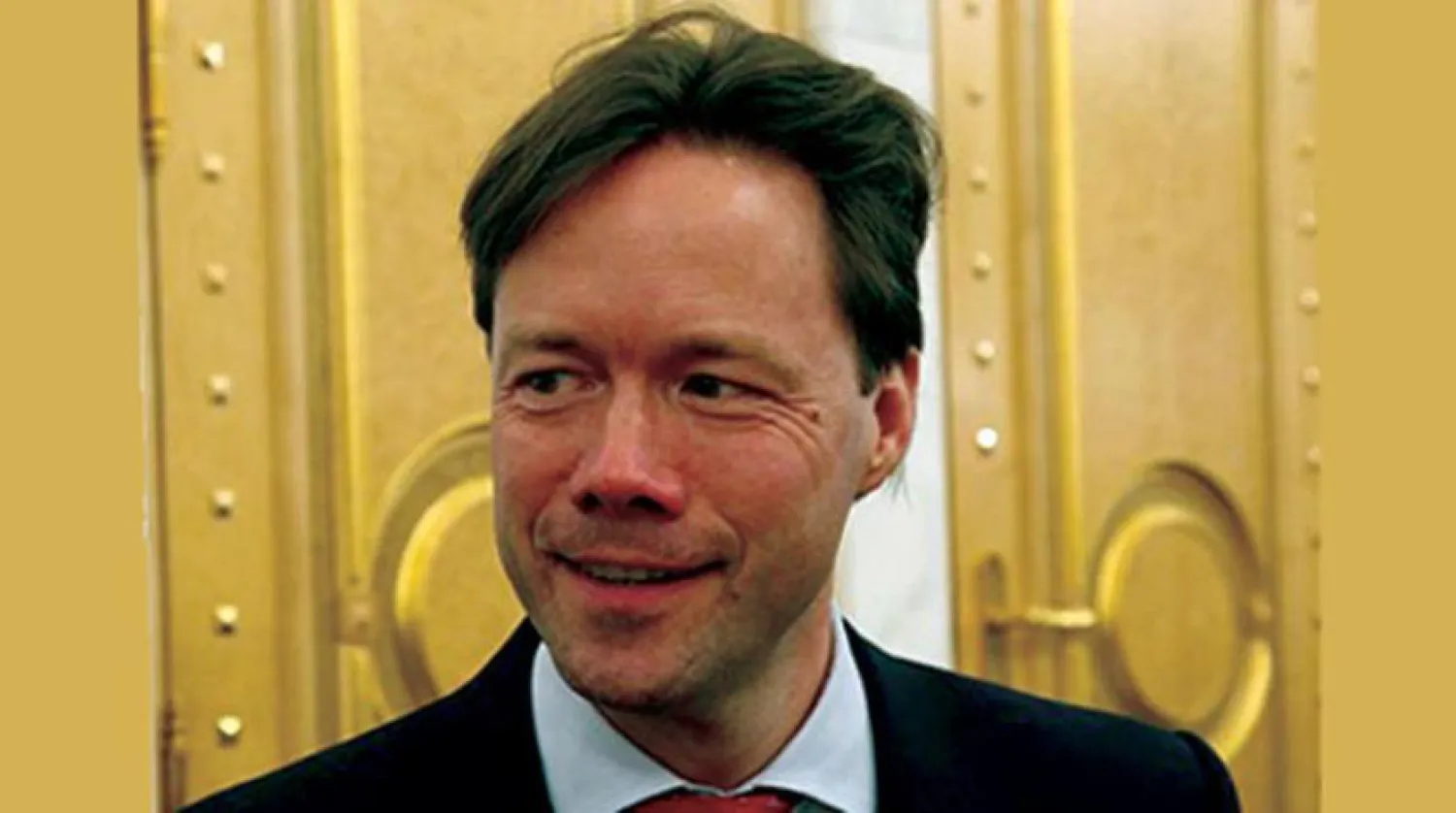 Benedikt Sobotka, CEO of ERG (Asharq Al-Awsat)

 