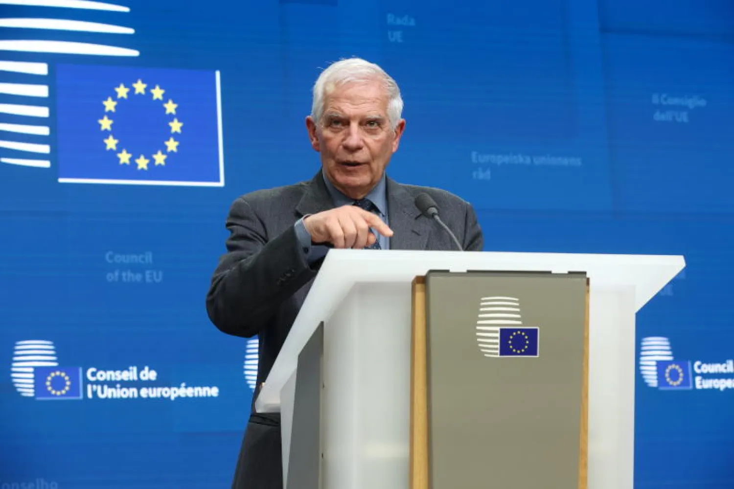 الممثل الأعلى للشؤون الخارجية والسياسة الأمنية بالاتحاد الأوروبي جوزيب بوريل (إ.ب.أ)