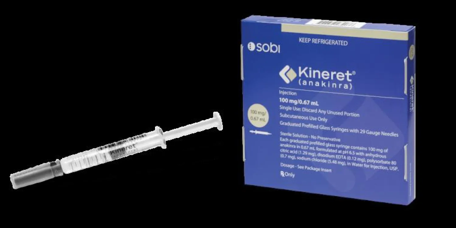 دواء «أناكينرا» (شركة «سويدش أورفان بايوفيتروم»)