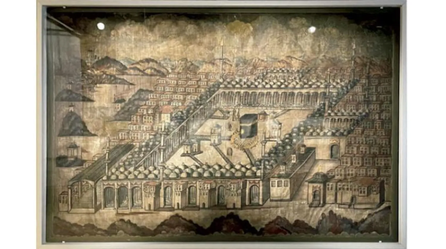 Kahire İslam Eserleri Müzesi'nden ödünç alınan Ulu Camii tablosu