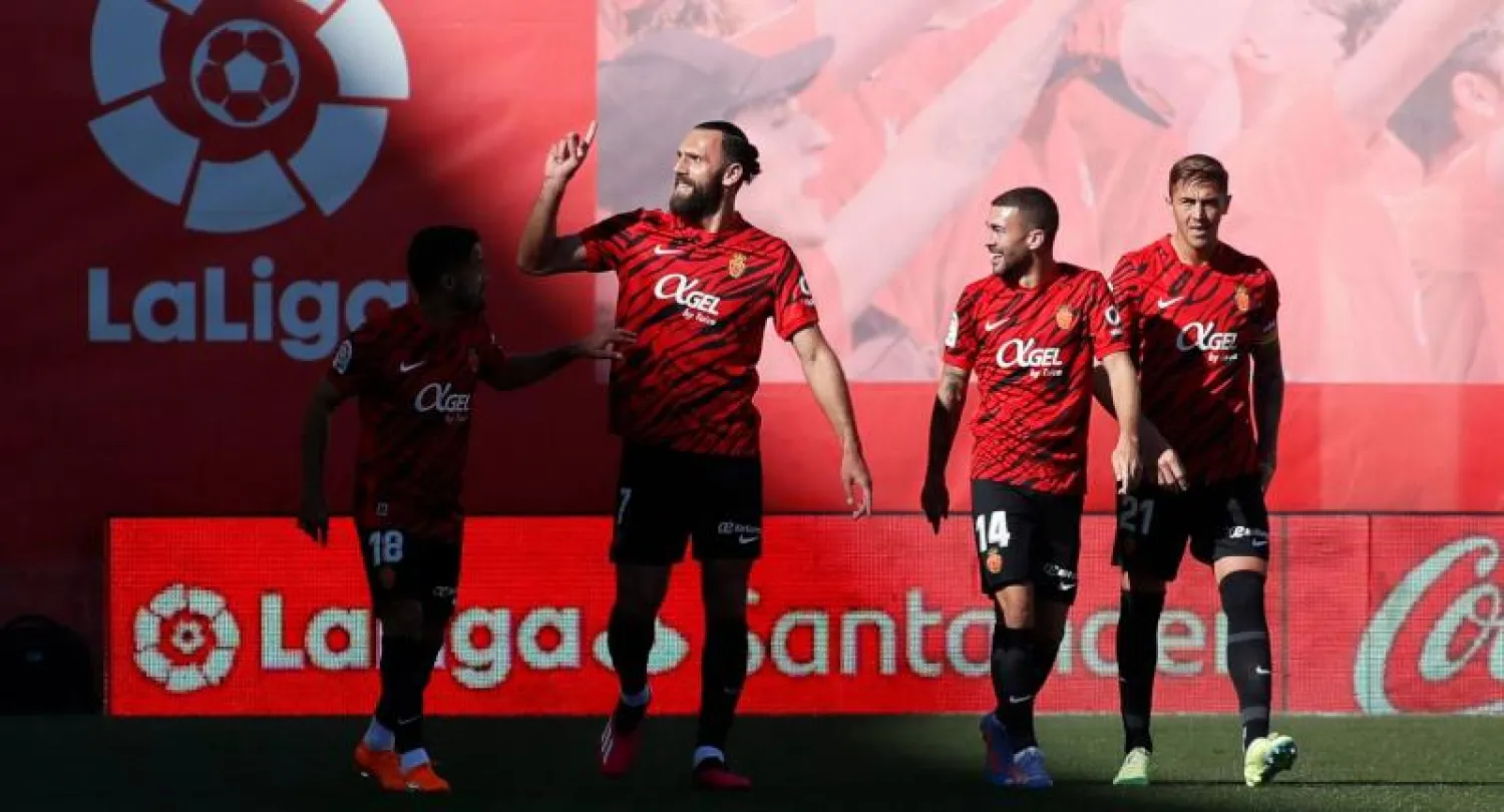 مايوركا أوقف ريال مدريد ليصعب من مهامه في الدوري الإسباني (أ.ف.ب)