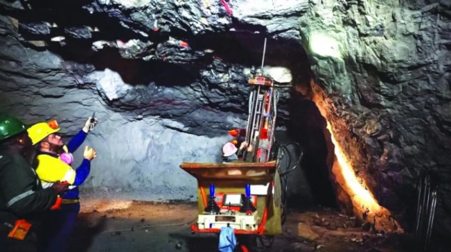  Saudi Arabia is increasing exploration of mining sites as part of the mineral wealth exploitation project across the Kingdom. (Asharq Al-Awsat)

 