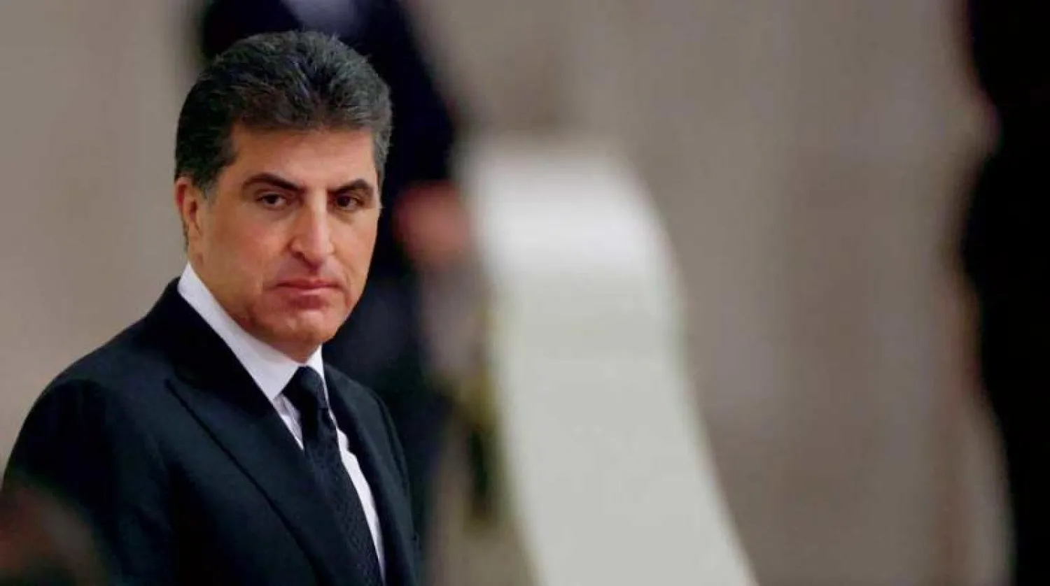 رئيس إقليم كردستان نيجيرفان بارزاني (أ.ب)