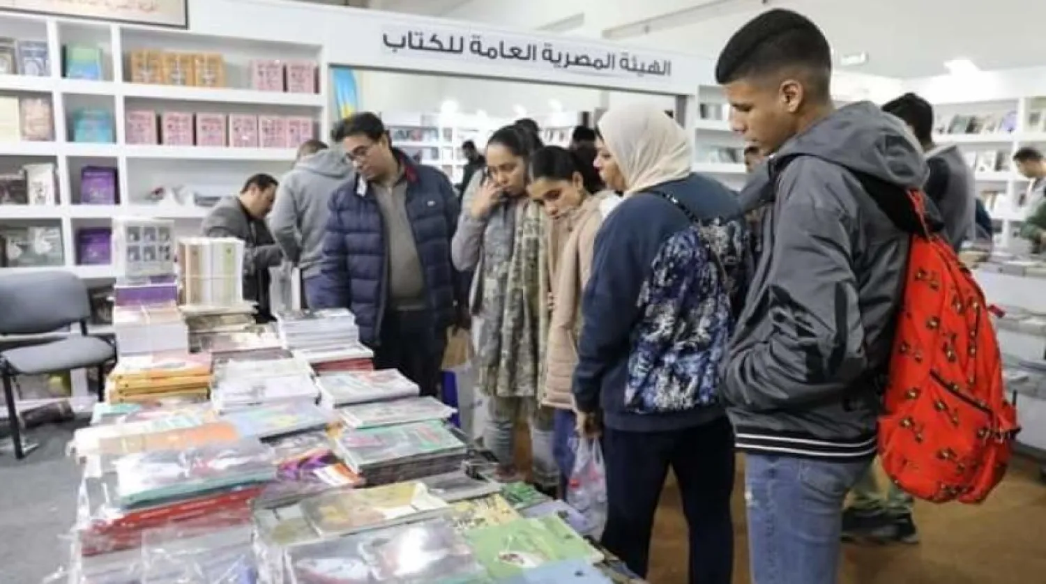 Kahire Kitap Fuarı’ndan bir kesit (Mısır Yayıncılar Birliği)