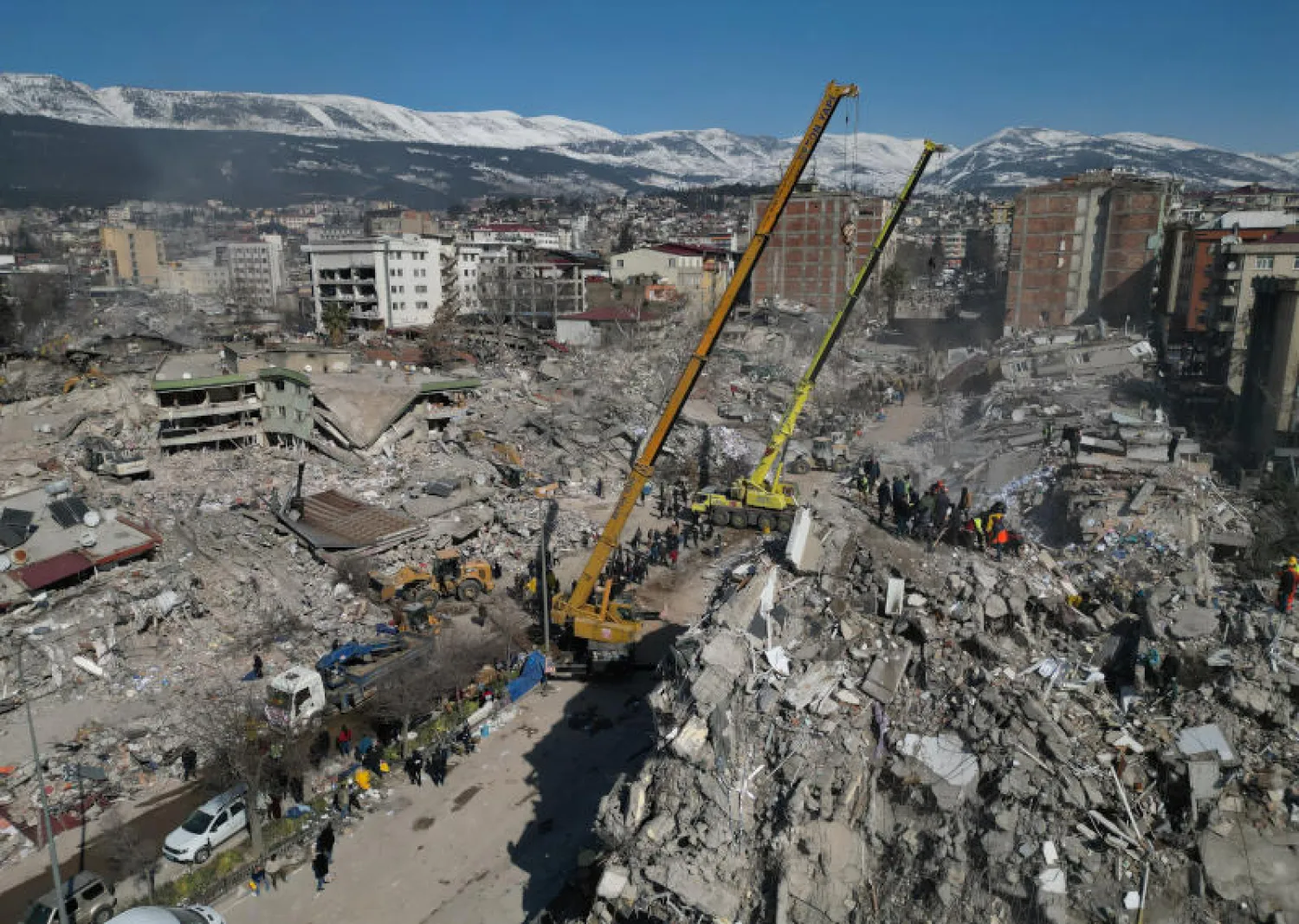 هنا كانت كهرمان ماراش (رويترز)