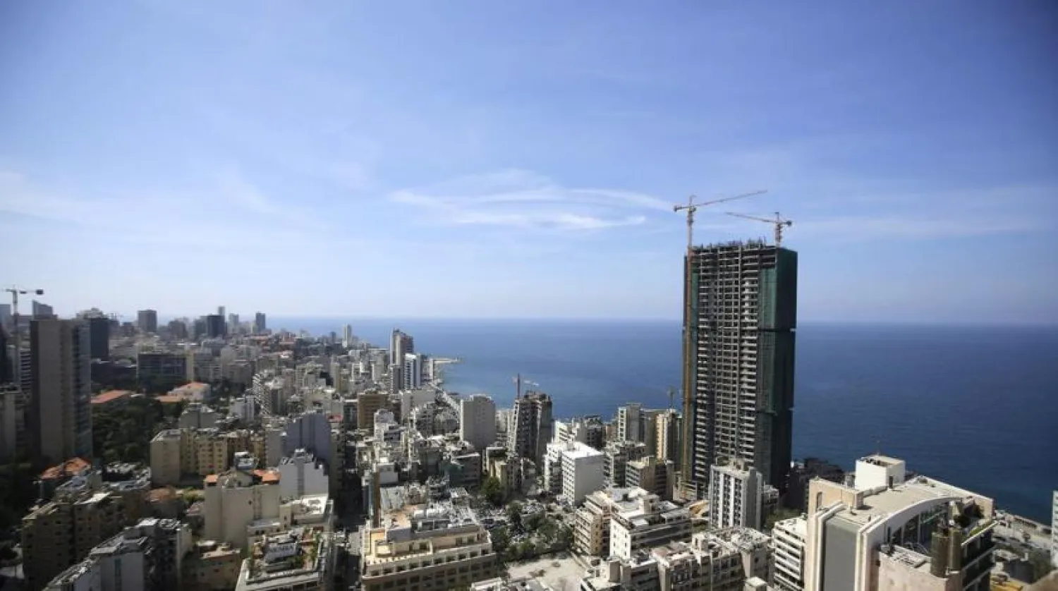 A general view of the Lebanese capital Beirut. (AFP)
