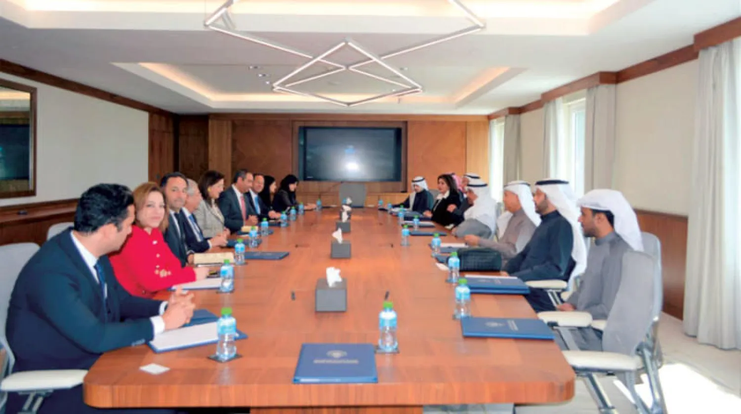وزيرة التخطيط المصرية تستعرض أهم الفرص الاستثمارية ببلادها خلال لقاءات بالكويت (صفحة مجلس الوزراء على فيسبوك)