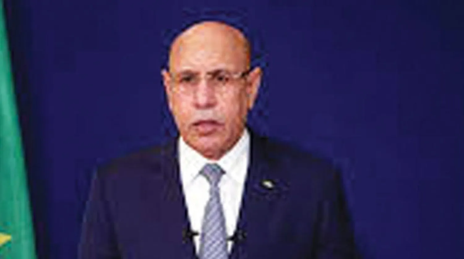 الرئيس الموريتاني محمد ولد الشيخ الغزواني (أ.ف.ب)