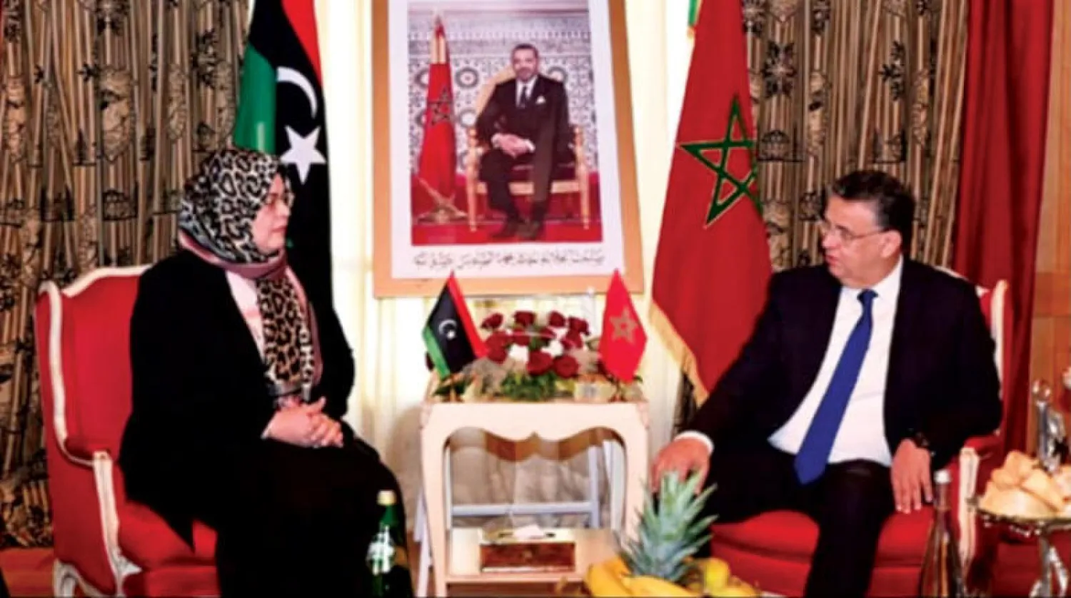 وهبي وعبد الرحمن في الرباط (الشرق الأوسط)