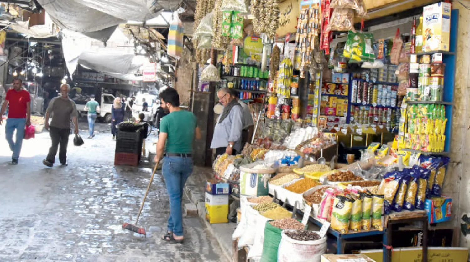 احد الاسواق العتيقة في دمشق (إ.ب.أ)