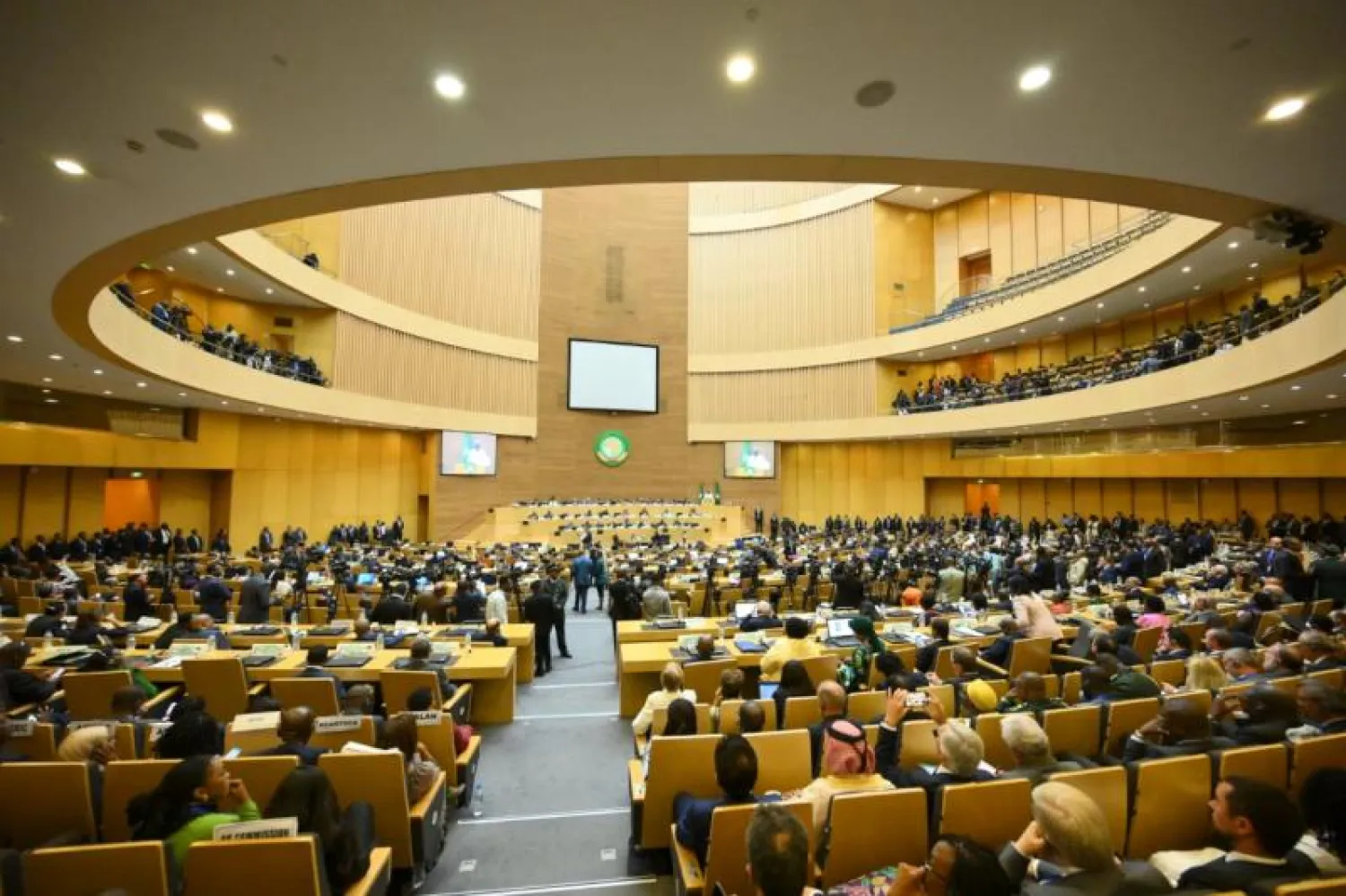 الجلسة الافتتاحية لقمة الاتحاد الأفريقي في أديس أبابا (بعثة الأمم المتحدة بالاتحاد الأفريقي على تويتر)
