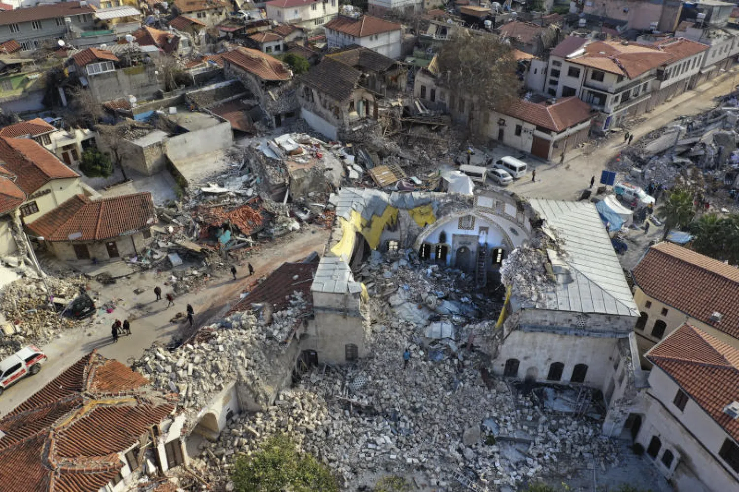 جامع حبيب النجار في أنطاكيا (أ.ف.ب)