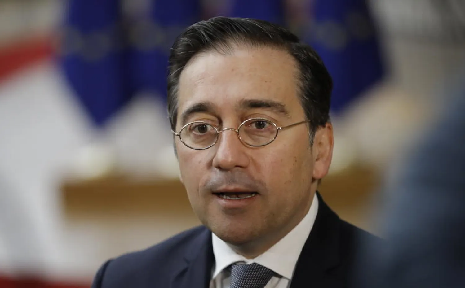 وزير الخارجية الإسباني خوسيه مانويل ألباريس (إ.ب.أ)