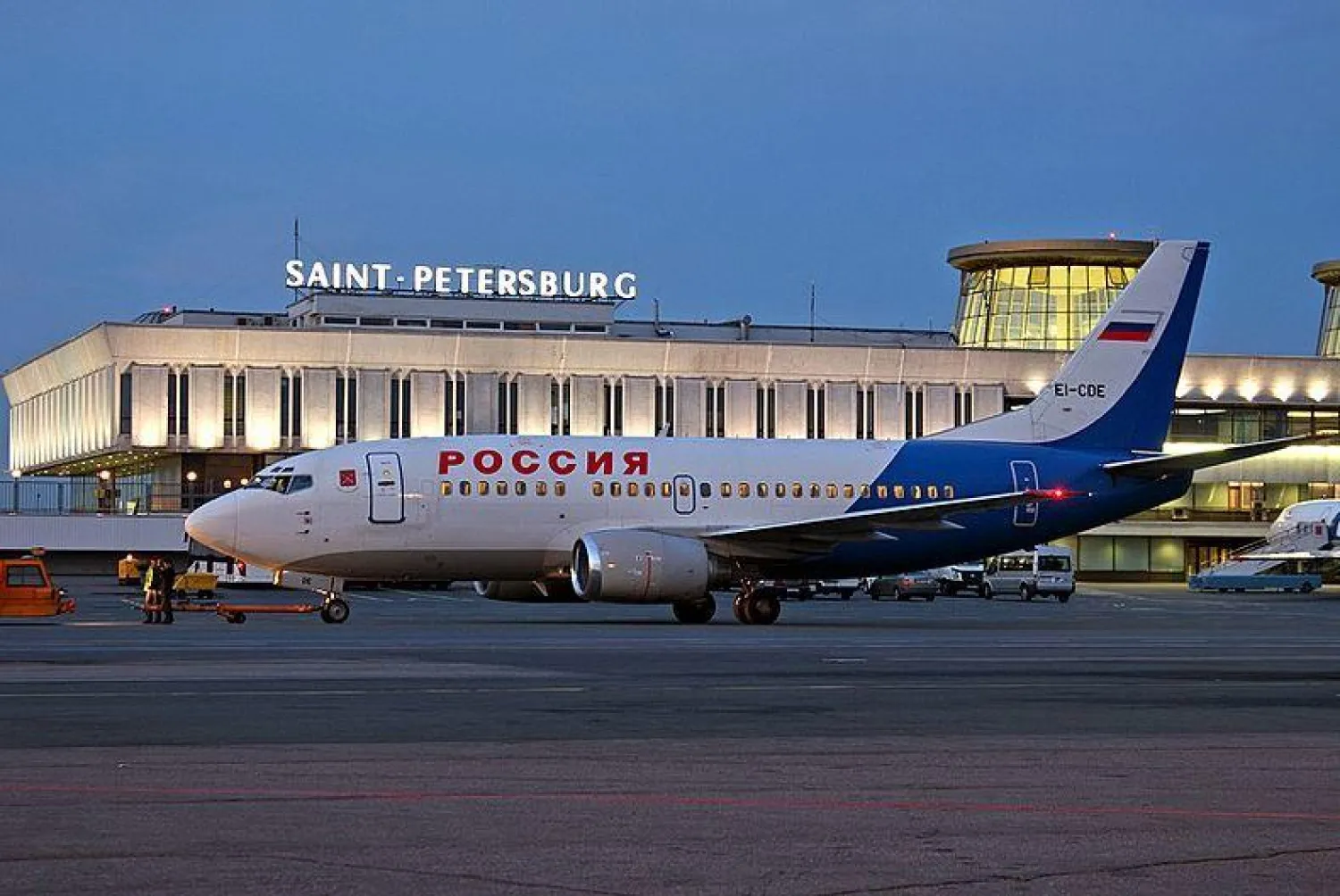 مطار «بولكوفو» الروسي (وسائل إعلام محلية)