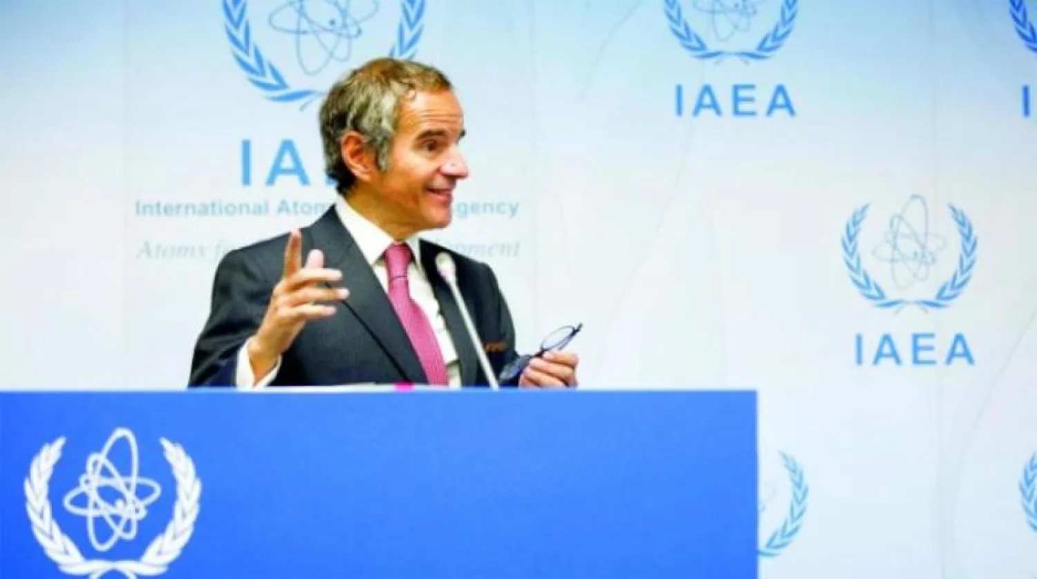 المدير العام للوكالة الدولية للطاقة الذرية رافائيل غروسي (رويترز)