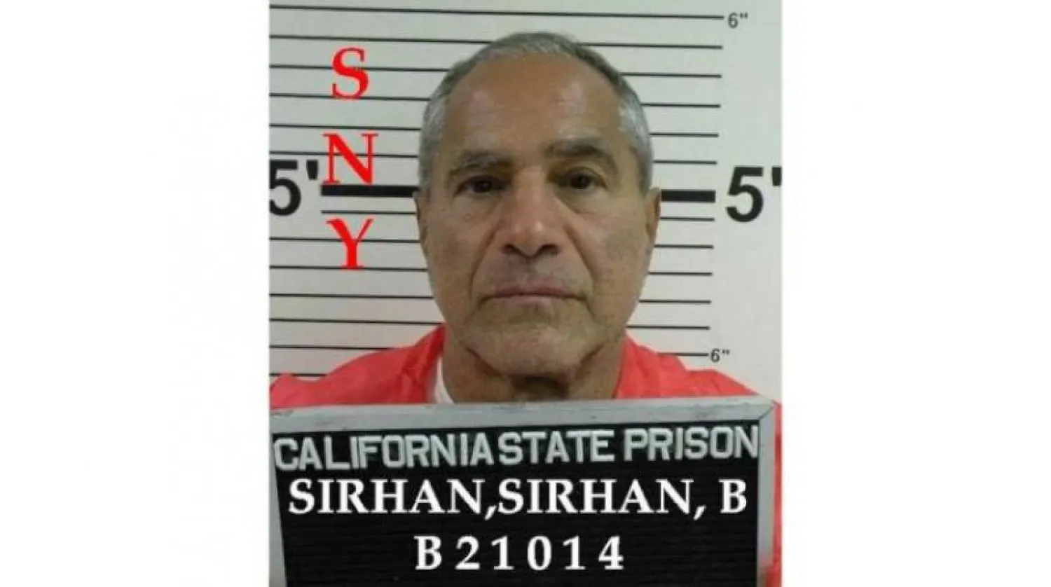 القاتل المدان سرحان سرحان الذي يقضي عقوبة السجن مدى الحياة (أ.ف.ب)