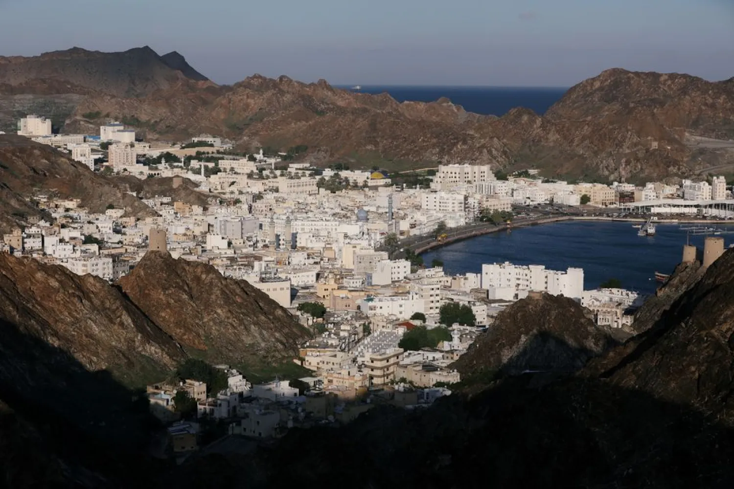 General view of old Muscat in Muscat, Oman, January 12, 2020. REUTERS/Christopher Pike/File Photo