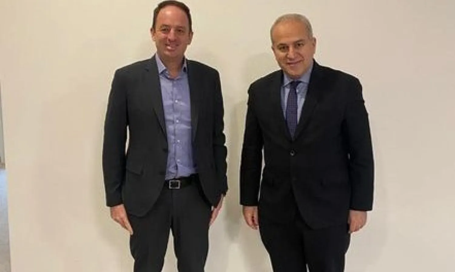 جانب من لقاءات مدير مركز «القاهرة الدولي لتسوية النزاعات» مع مسؤولين في الاتحاد الأوروبي وبلجيكا (الخارجية المصرية)